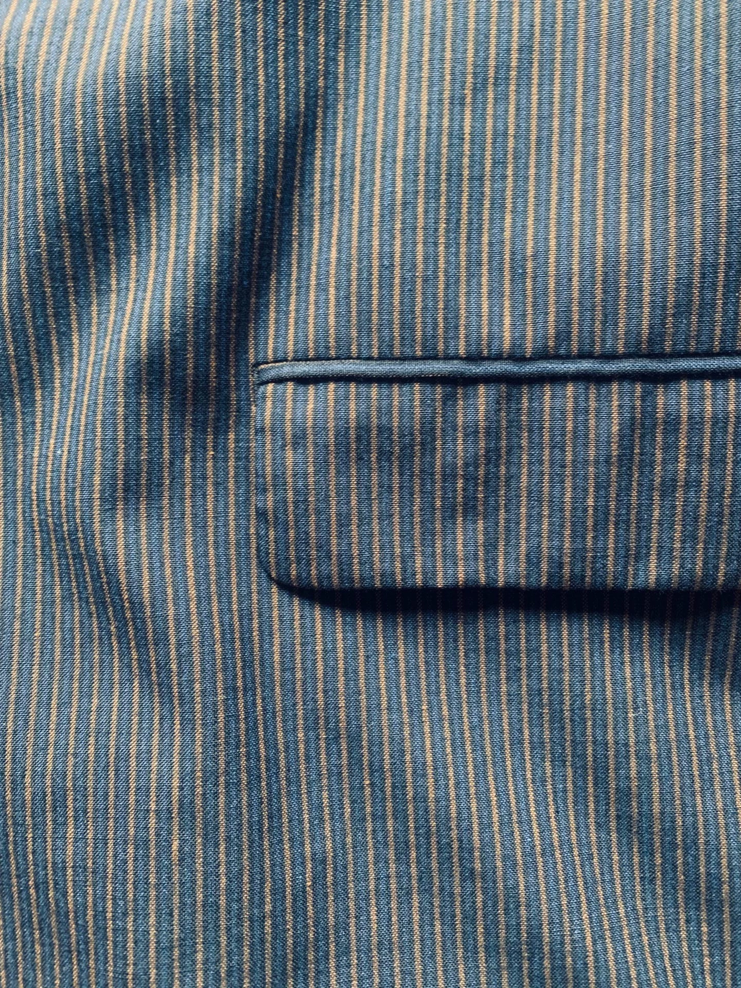 visvim Hammons JKT SANTOME Blue Blazer