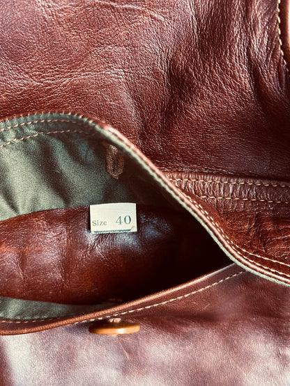 FREEWHEELERS 37J1 Leather Jacket