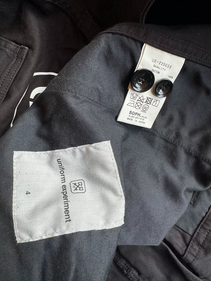 tapered utility pants made in japan