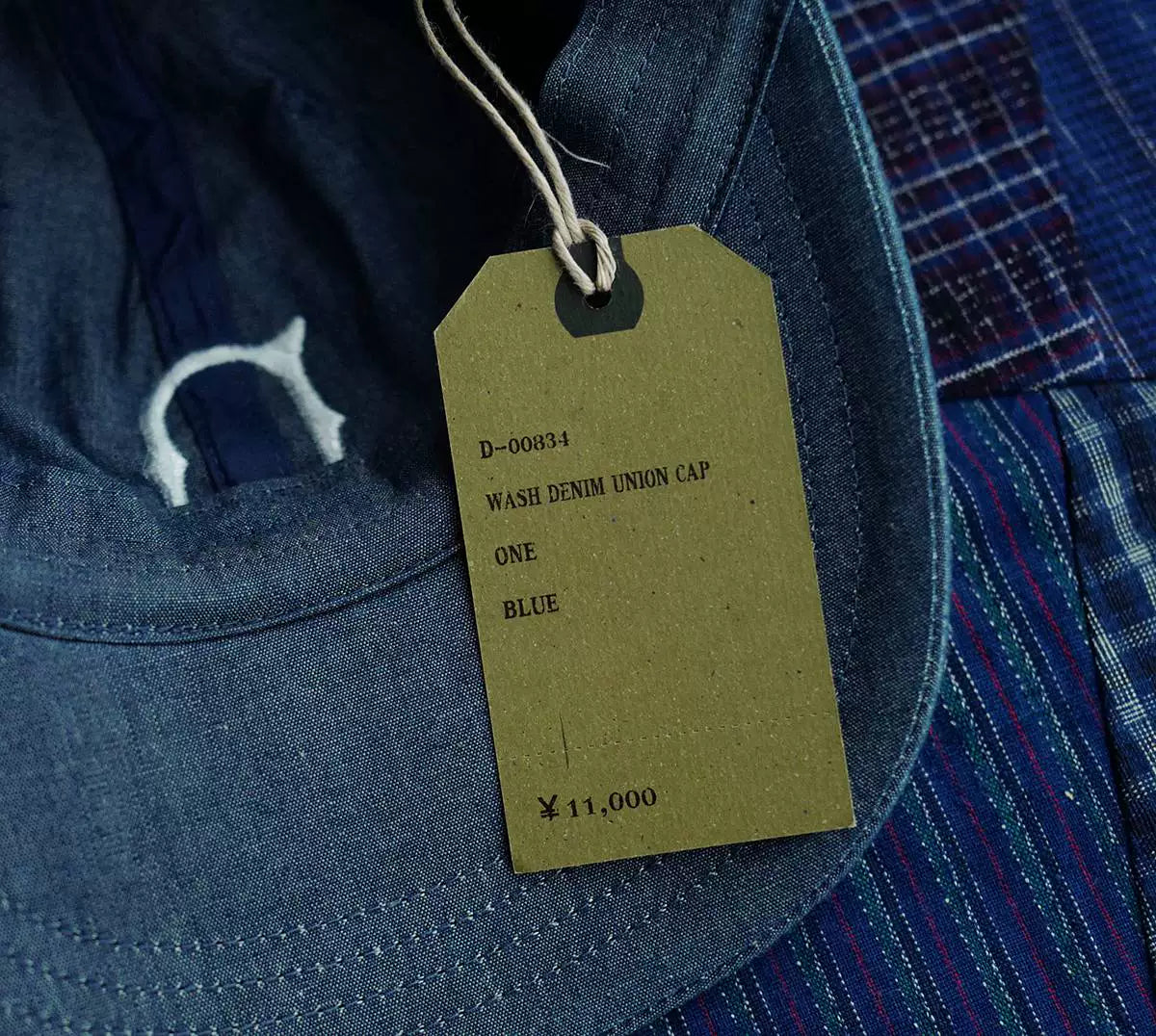 h.w.dog & co wash denim union cap