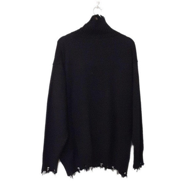 Yohji Yamamoto Distressed Wool Sweater