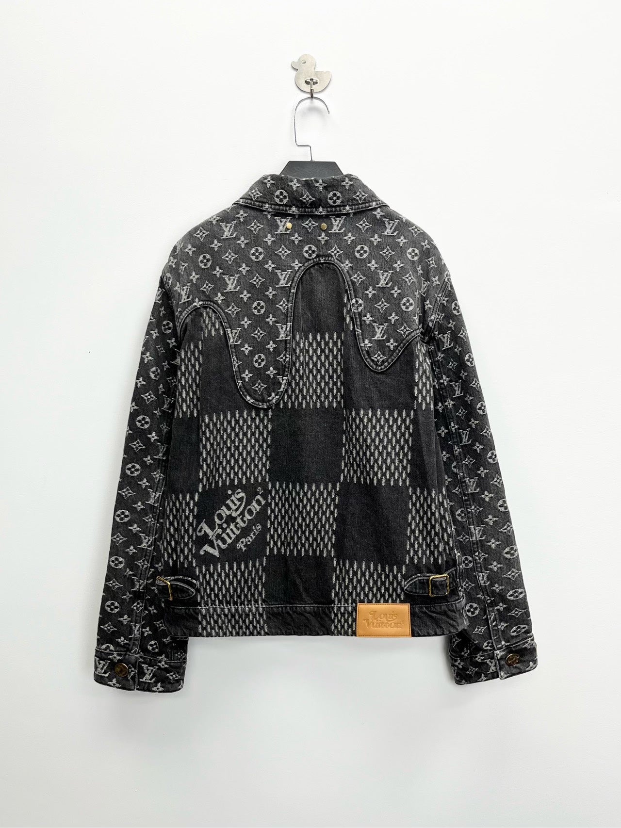 louis vuitton x nigo black denim jacket
