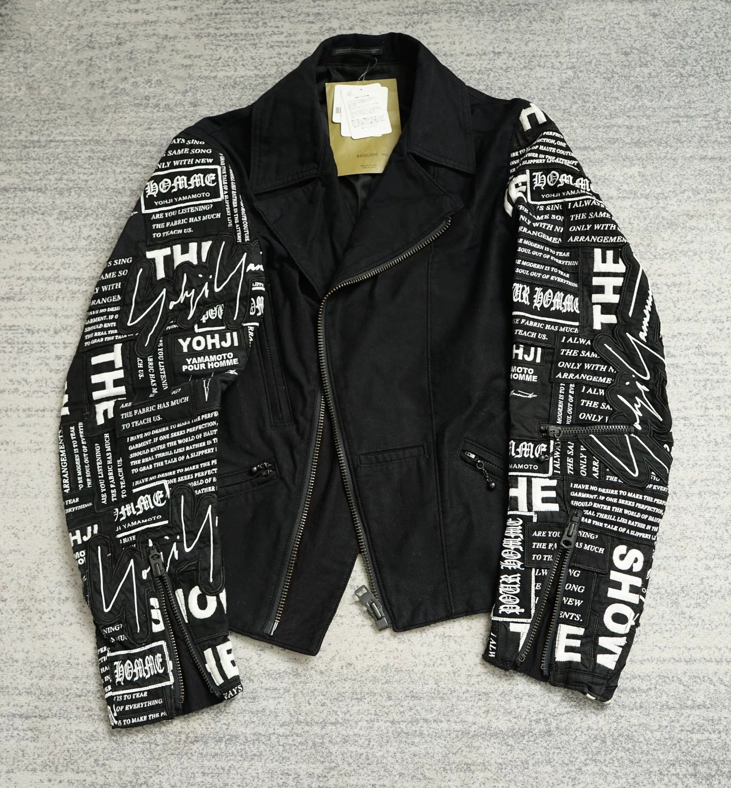 Yohji Yamamoto Limited Collaboration Biker Jacket