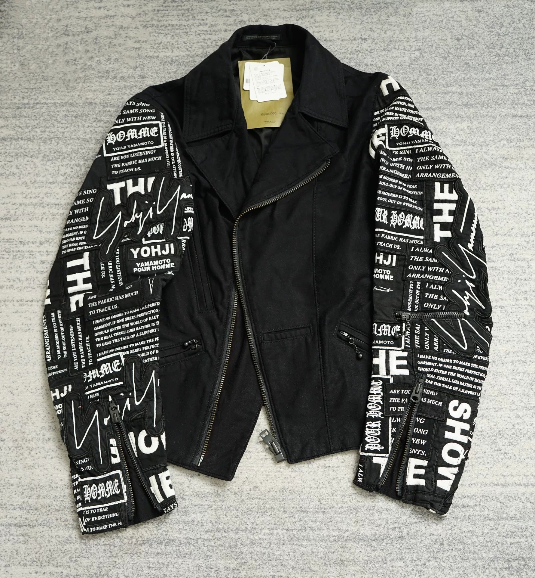 Yohji Yamamoto Limited Collaboration Biker Jacket