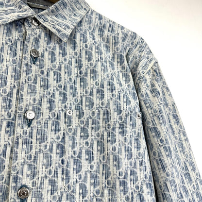 Dior Men's Monogram Logo Denim Jacket