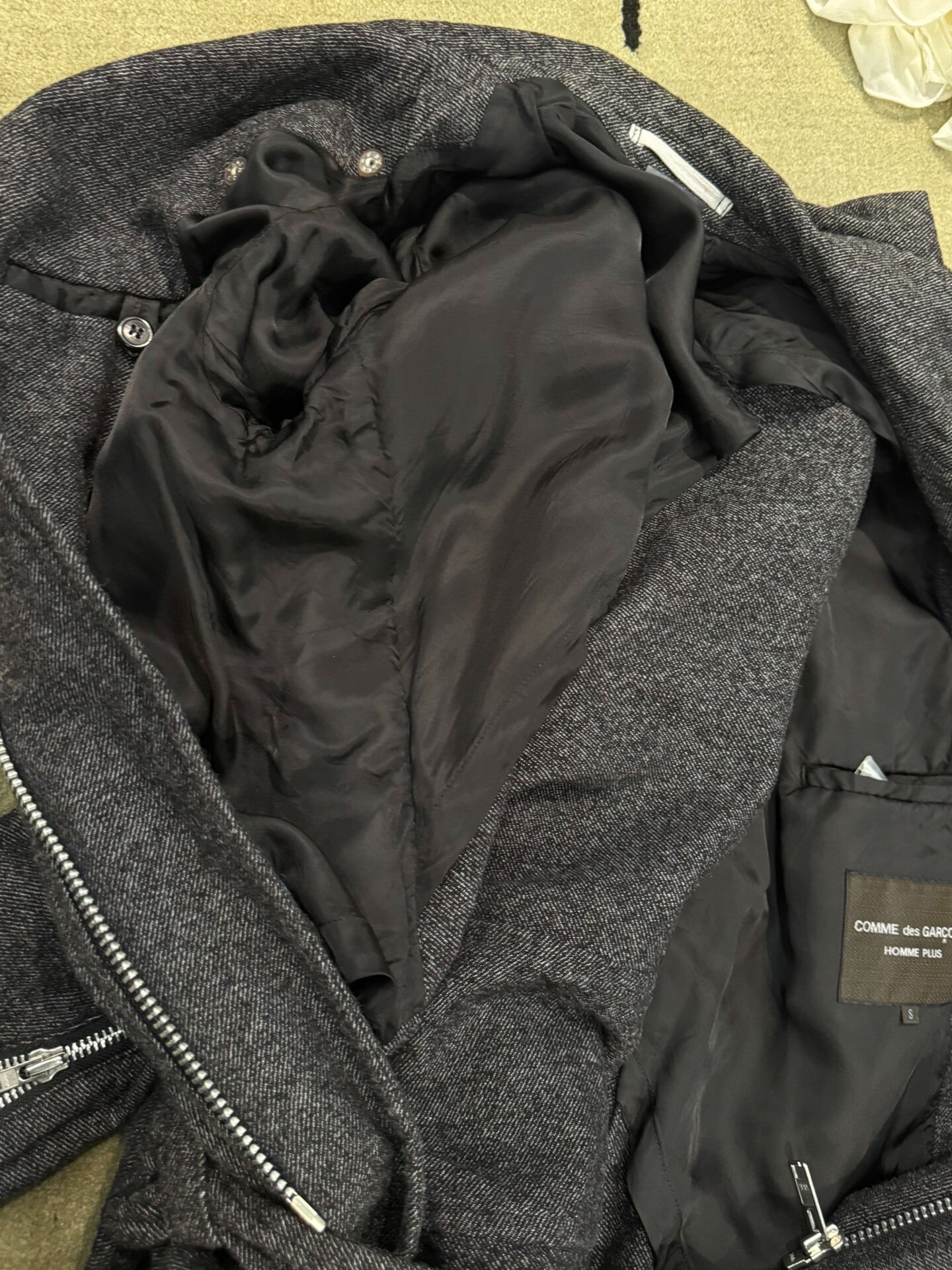 Comme des Garçons Wool Blend Blazer