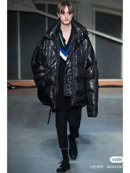 calvin klein oversized puffer jacket