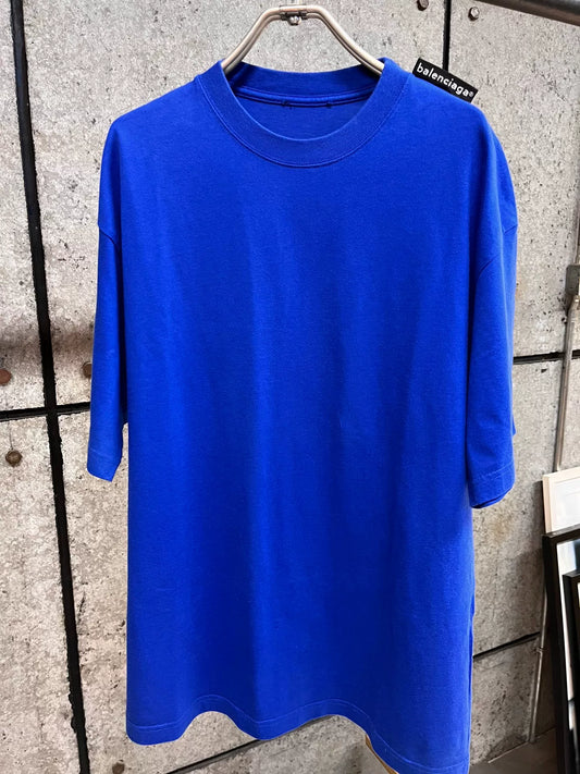 Balenciaga Blue Short-Sleeve T-Shirt S
