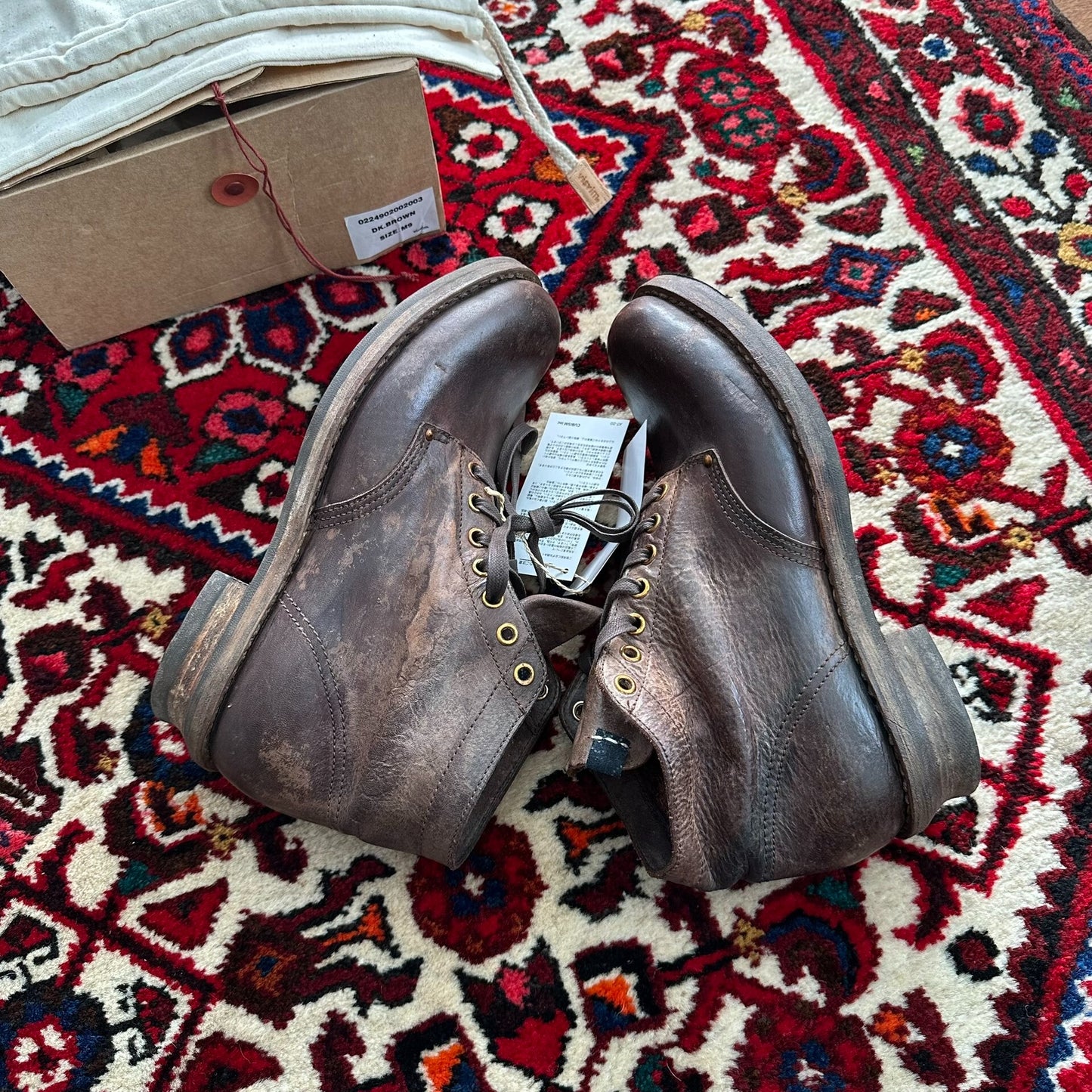 Visvim 24AW ICT Brigadier Boots M9