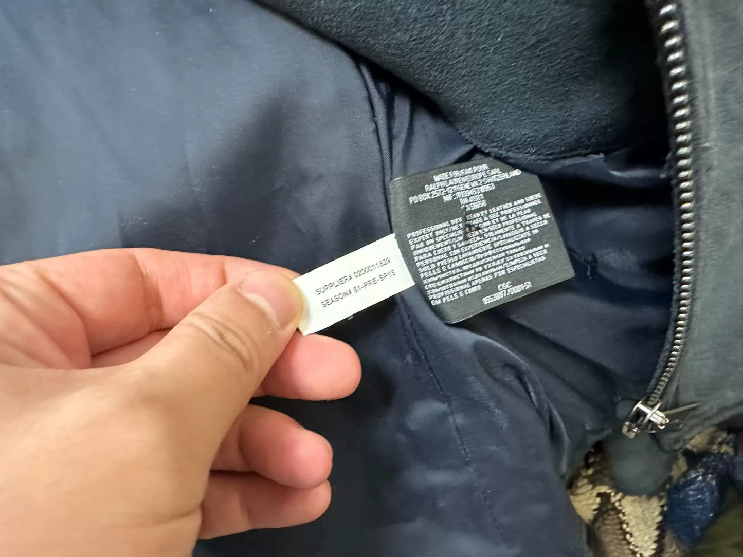 ralph lauren suede leather motorcycle jacket