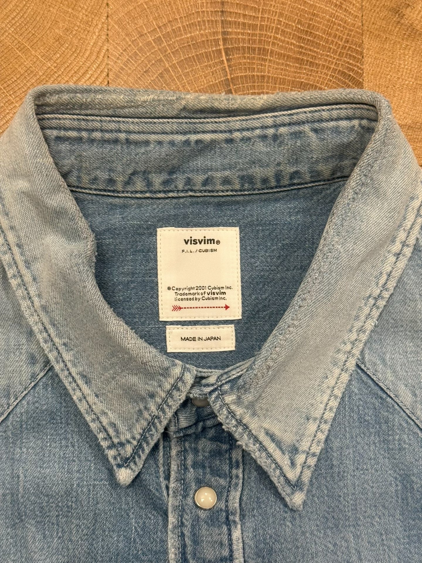 Visvim 24SS Social Sculpture Denim Shirt