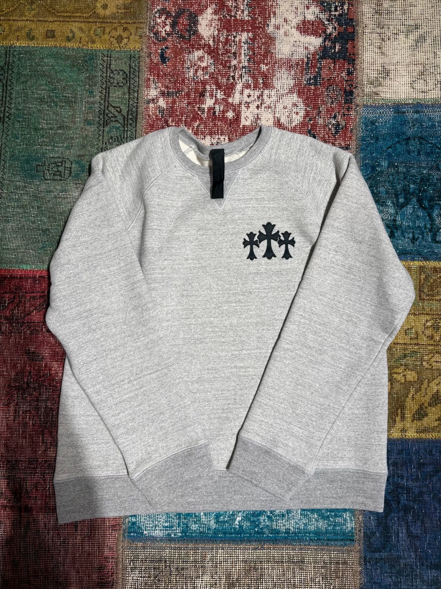 Chrome Hearts Canvas Crewneck Sweatshirt