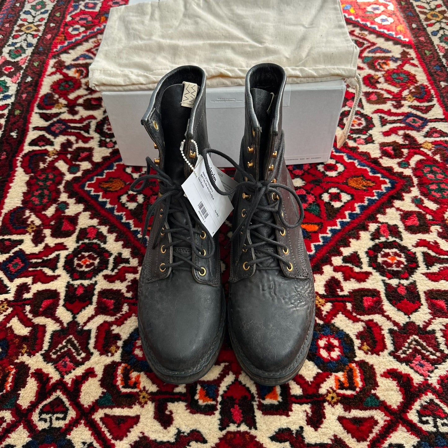 Visvim 24SS Battalion Boots Size 8.5