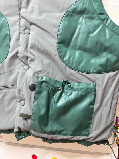 daiwa pier39 tech back packer down vest