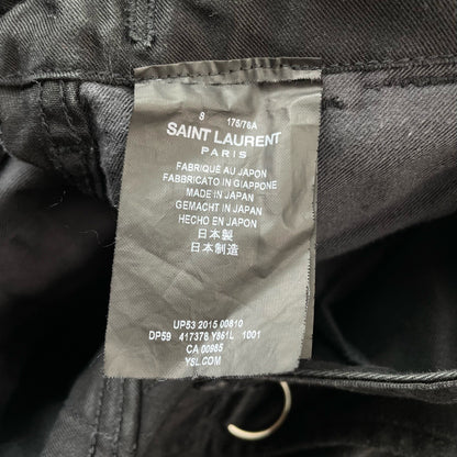 Saint Laurent 16SS Rivet Cargo Shorts