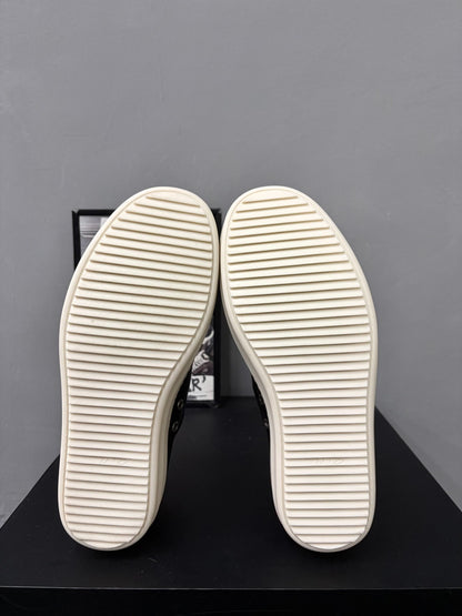 Rick Owens 25FW Mainline Leather Sneakers