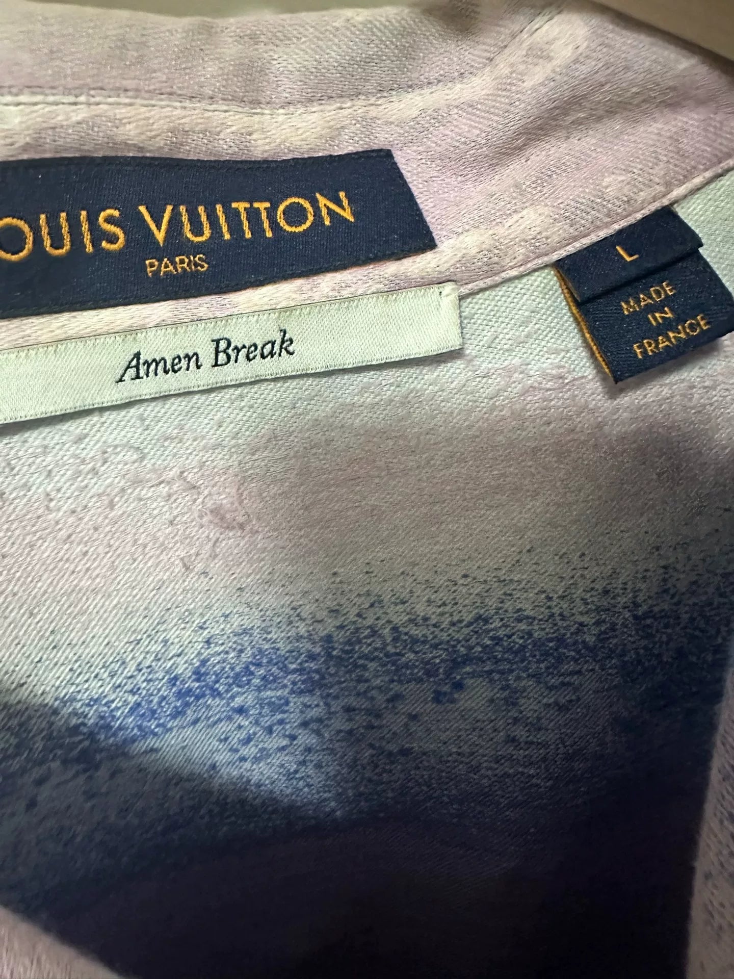 Louis Vuitton Snow Mountain Print Shirt