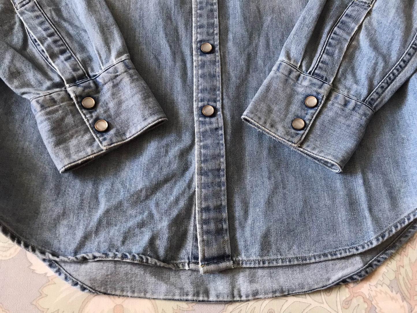 Levi's Light Blue Washed Denim Shirt