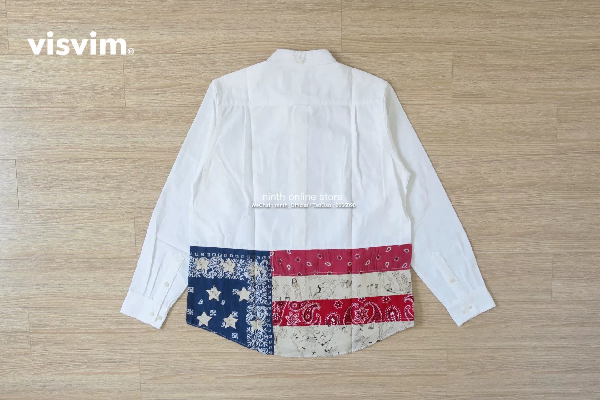 Visvim 19SS Spot Lungta Hidden Limited Shirt