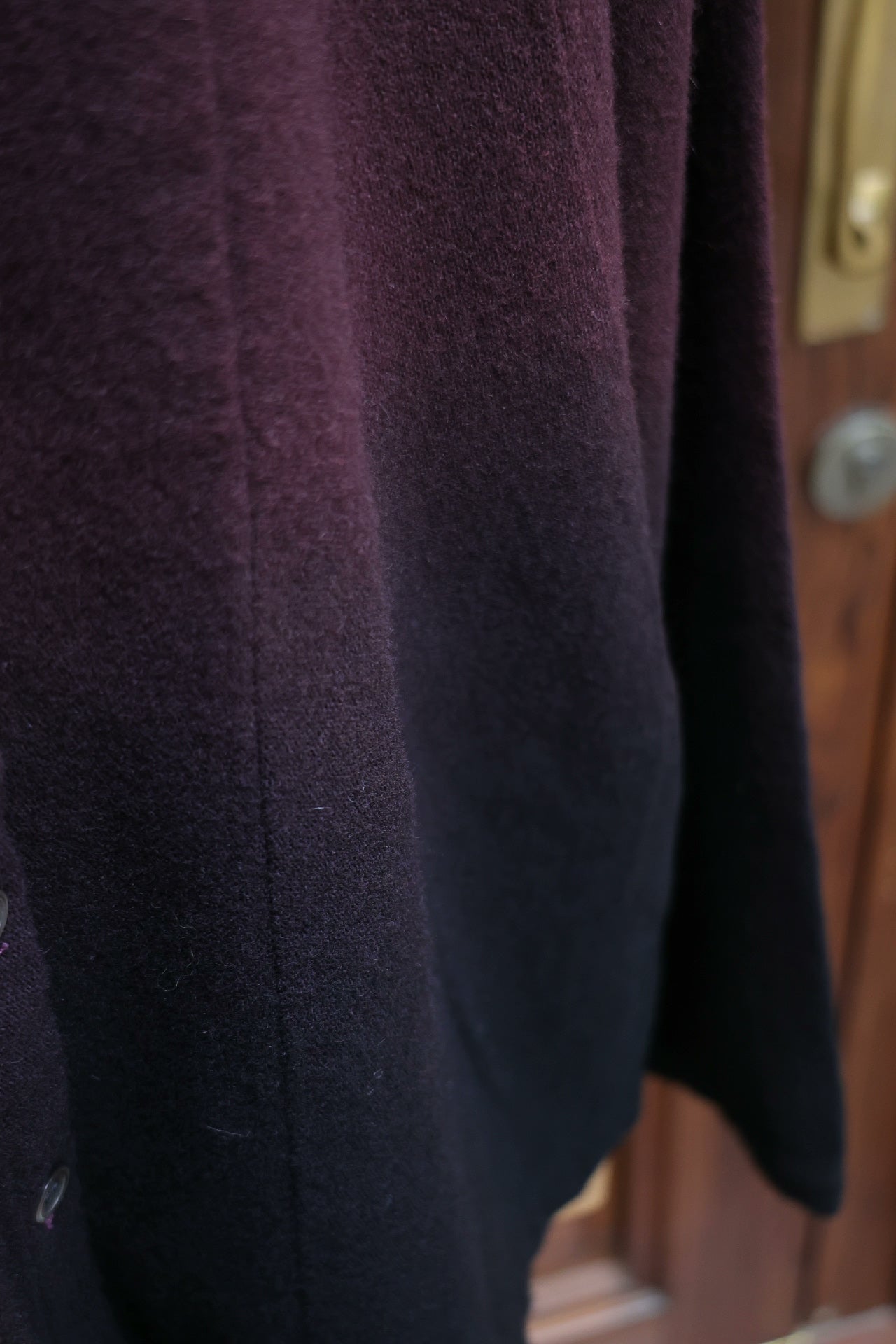 Yohji Yamamoto I Wish Purple Gradient Cardigan