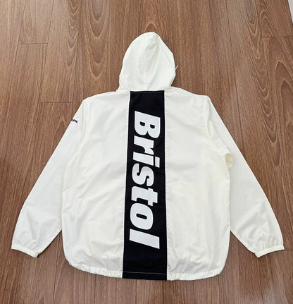 fc.r.b. back stripe anorak jacket