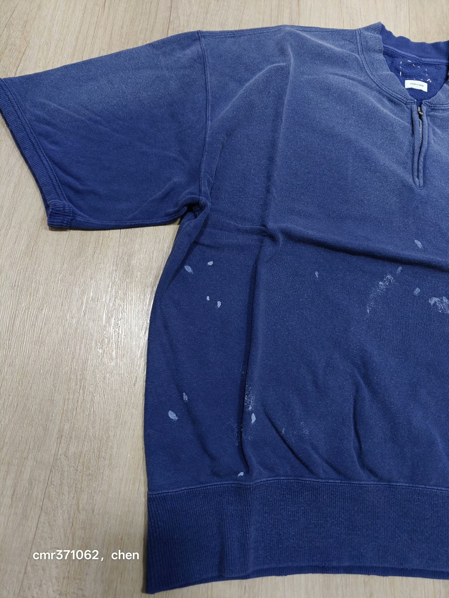 VISVIM 26SS MONDO ZIP CRASH Henley