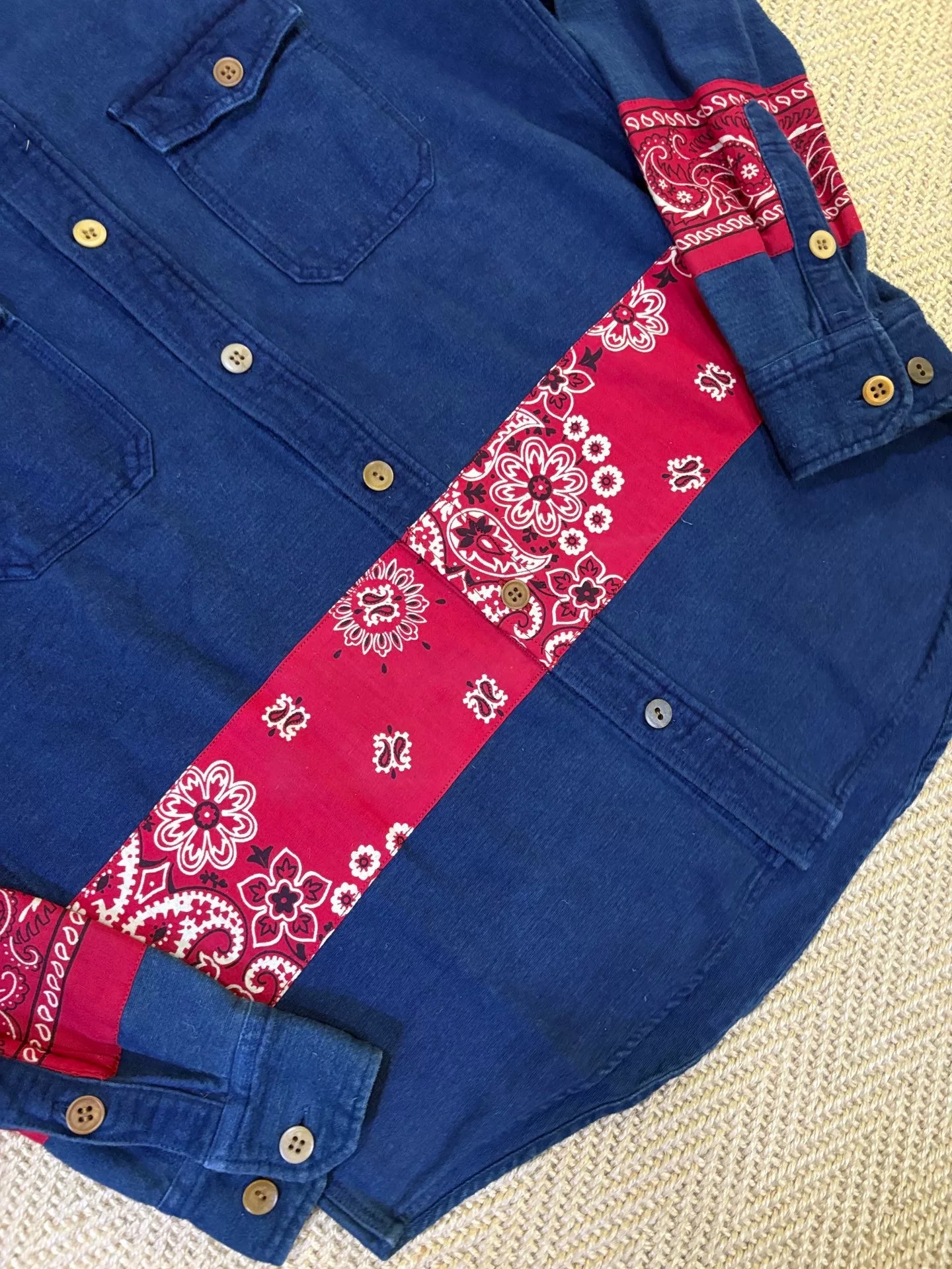 VISVIM 15AW ICT Black Elk Flannel
