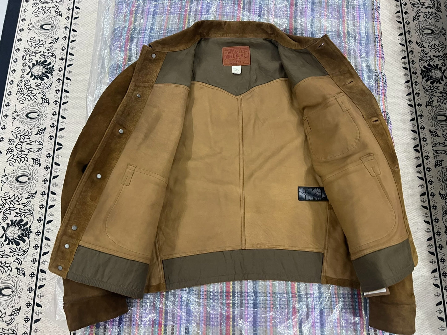 RRL 2025 Suede Three-Pocket Jacket