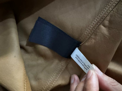 rrl suede shirt in medium size