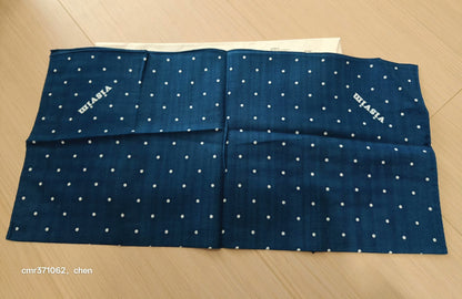visvim Blue Polka Dot Bandana 50x50cm