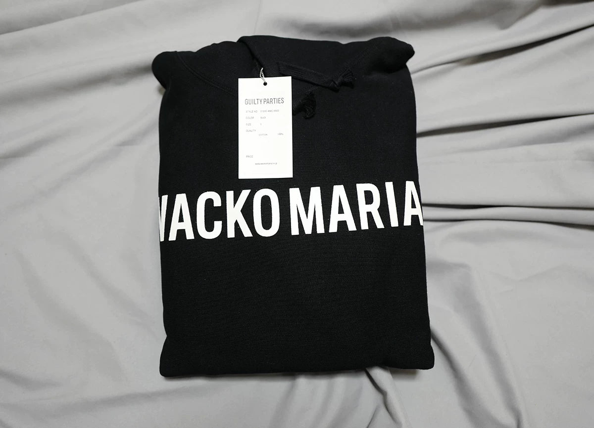 wacko maria heavy weight pullover hoodie
