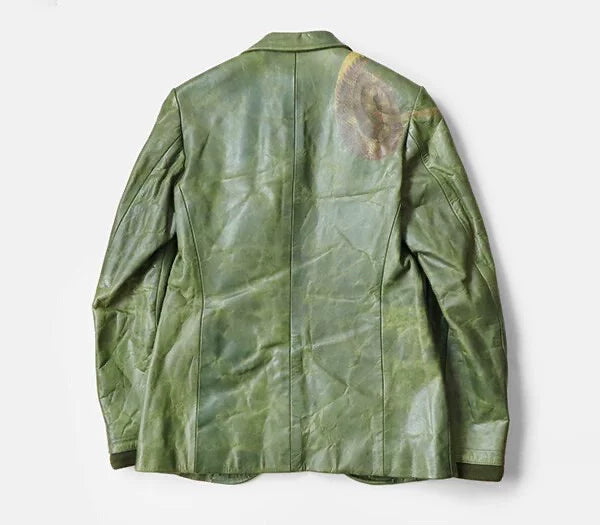 Yohji Yamamoto Cobra Skin Leather Jacket