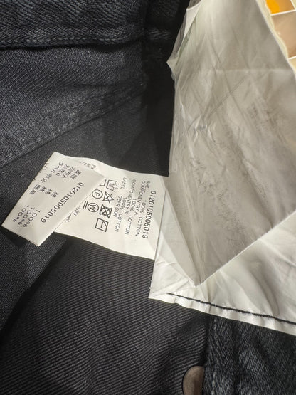 Visvim 12D17 Dark Gray Distressed Jeans