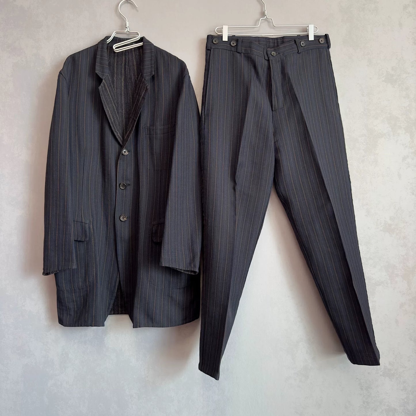Yohji Yamamoto 98SS Linen Double-Sided Set