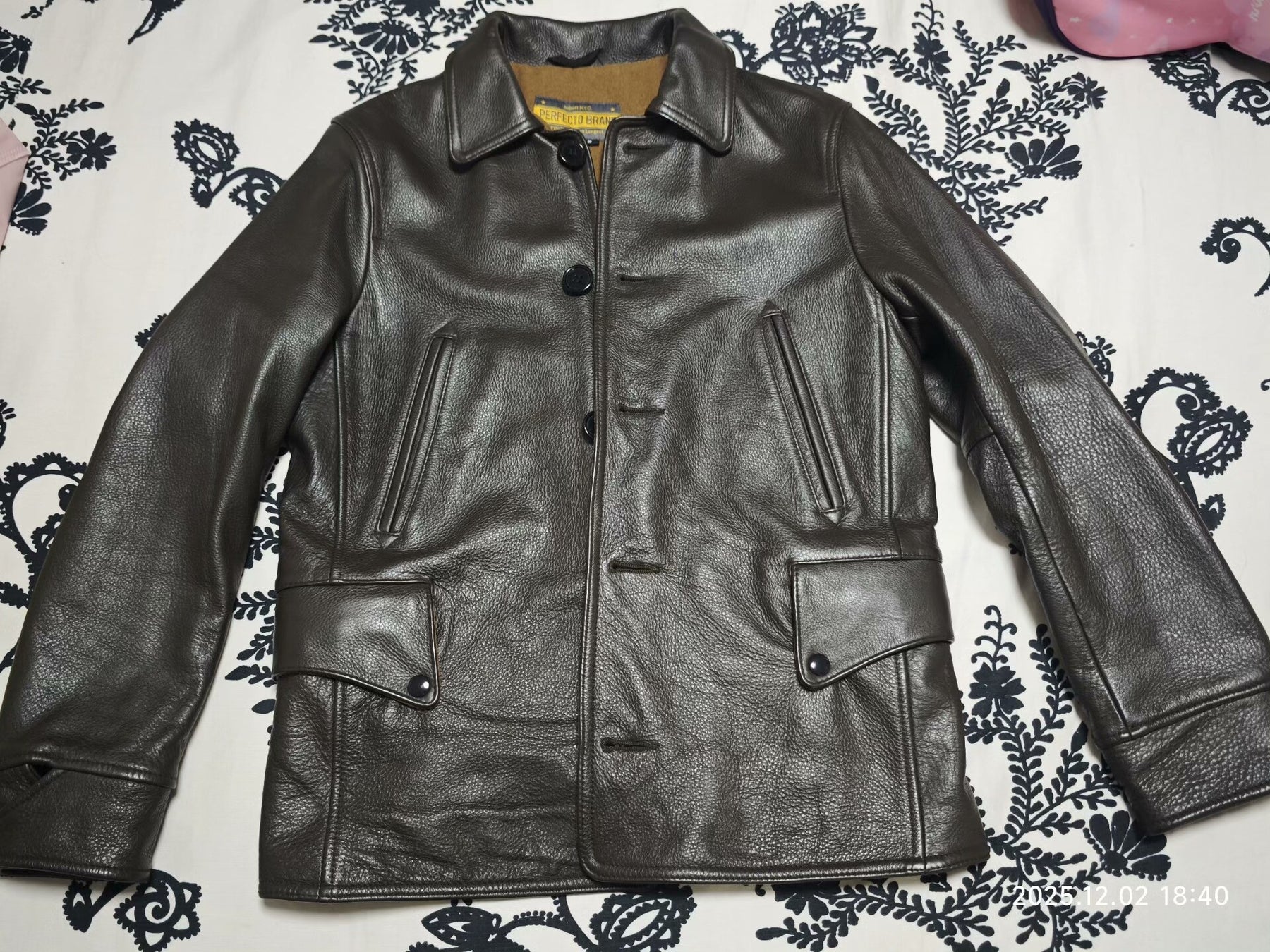 Schott NYC Perfecto Dispatcher Leather Jacket