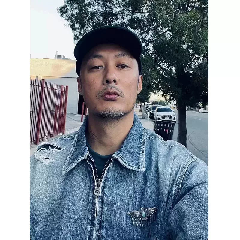 MADNESS 22SS Washed Distressed Denim Jacket