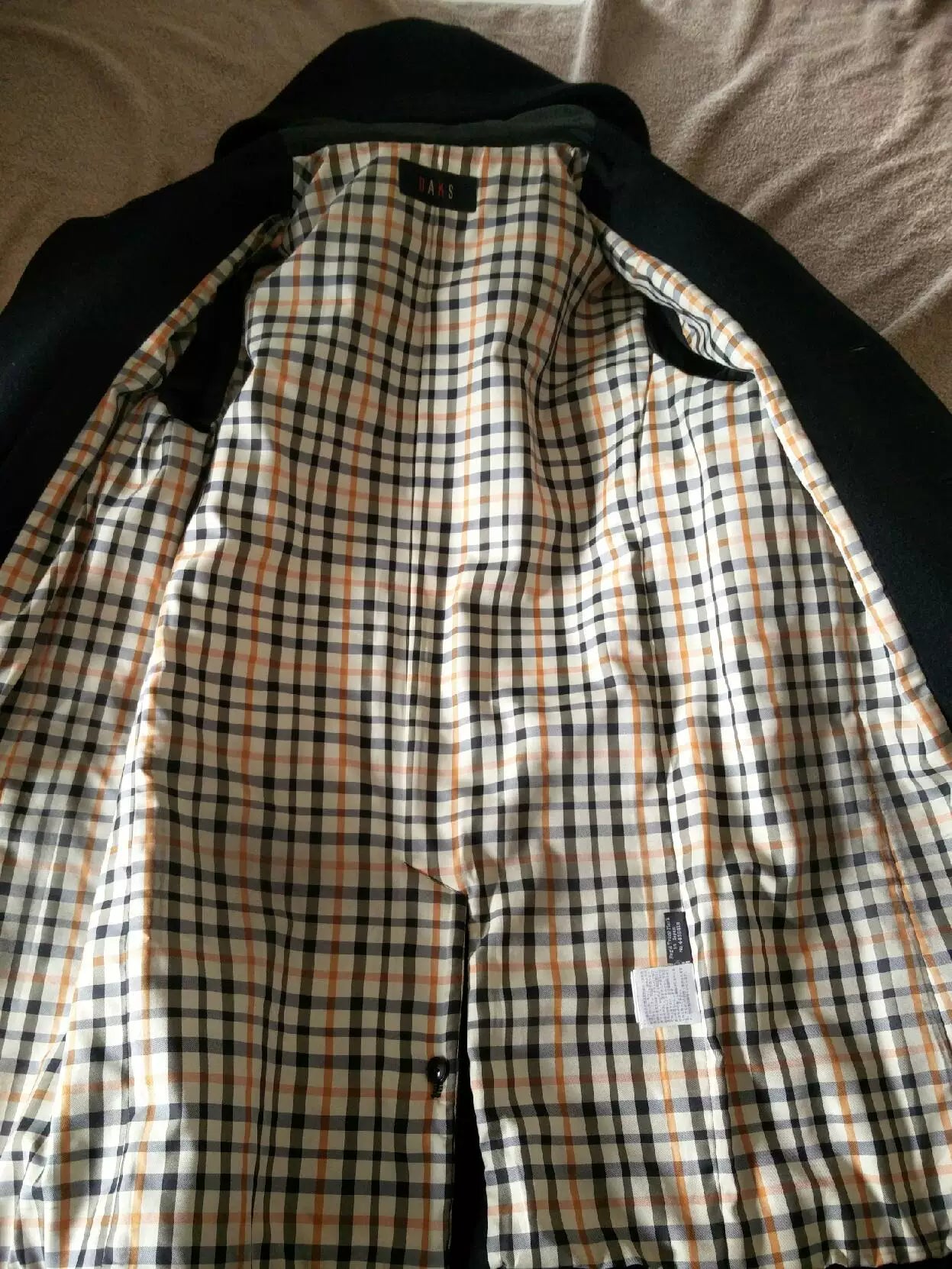 stylish daks fisherman coat for cooler weather