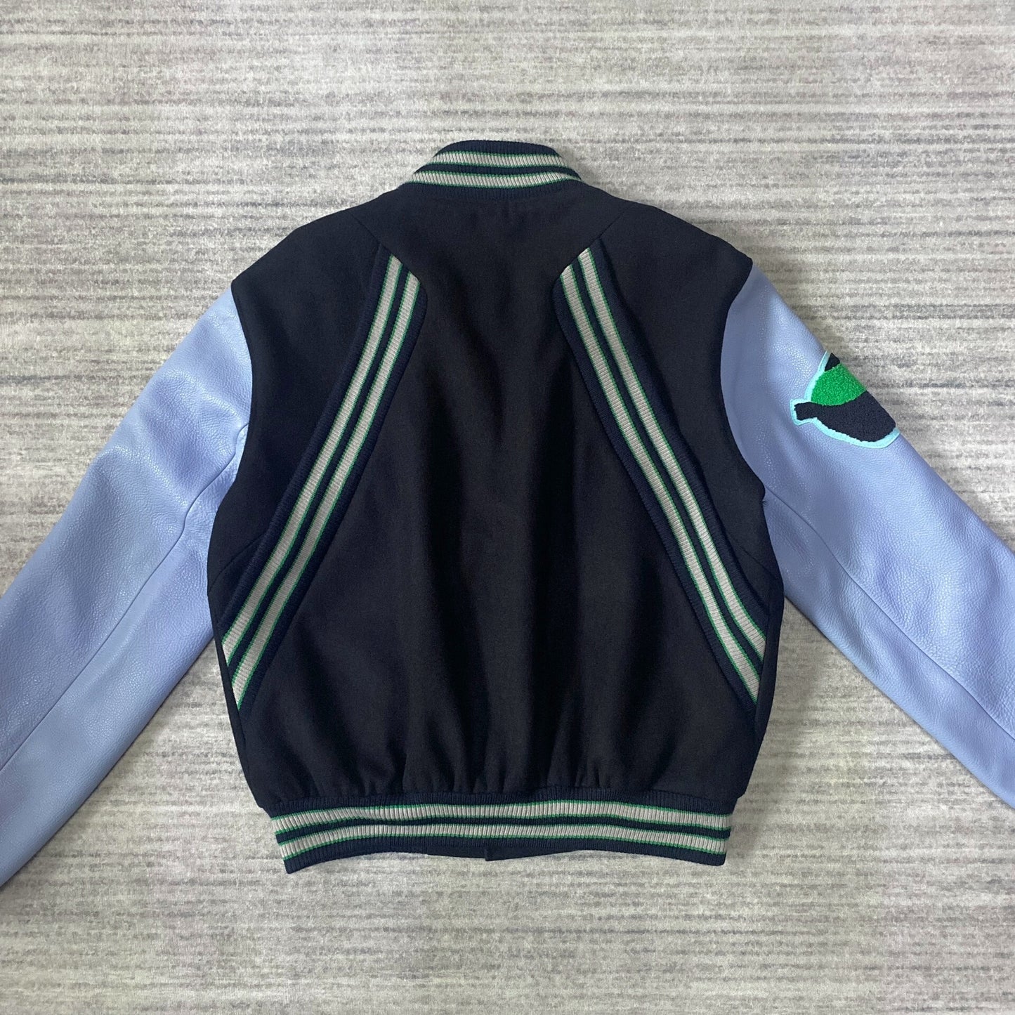 Kiko Kostadinov Black Varsity Jacket for Rent