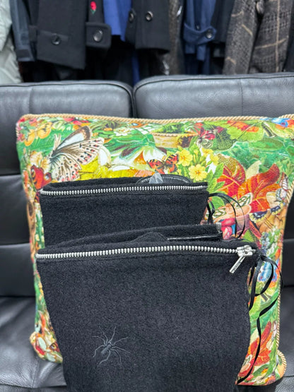 undercover guru guru embroidered insect long boots