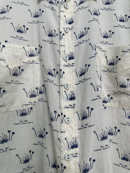 paul harnden mushroom print long sleeve shirt