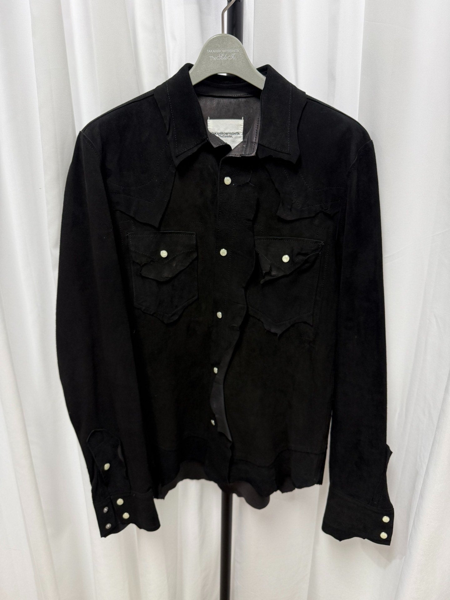 The Soloist 18SS Sheepskin Distressed Jacket