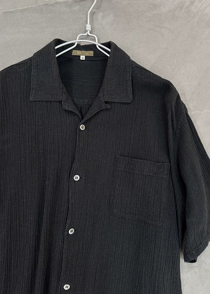 Yohji Yamamoto Y's 90s Textured Short Shirt