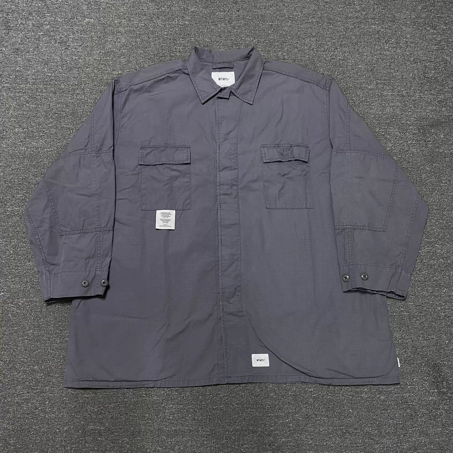 WTAPS 18AW GUARDIAN Bone Trench Coat