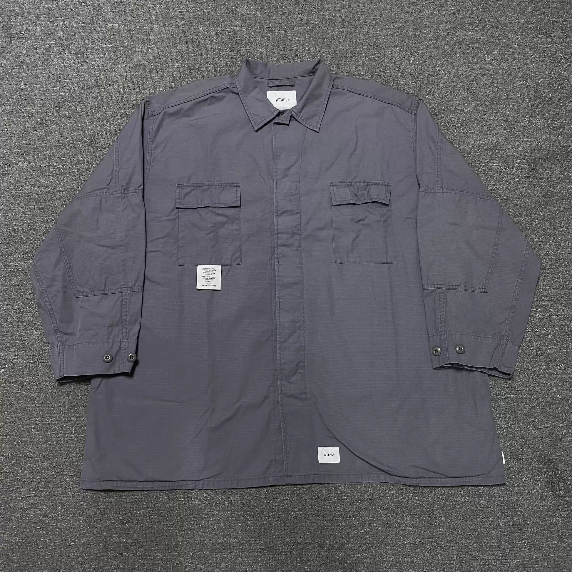 WTAPS 18AW GUARDIAN Bone Trench Coat
