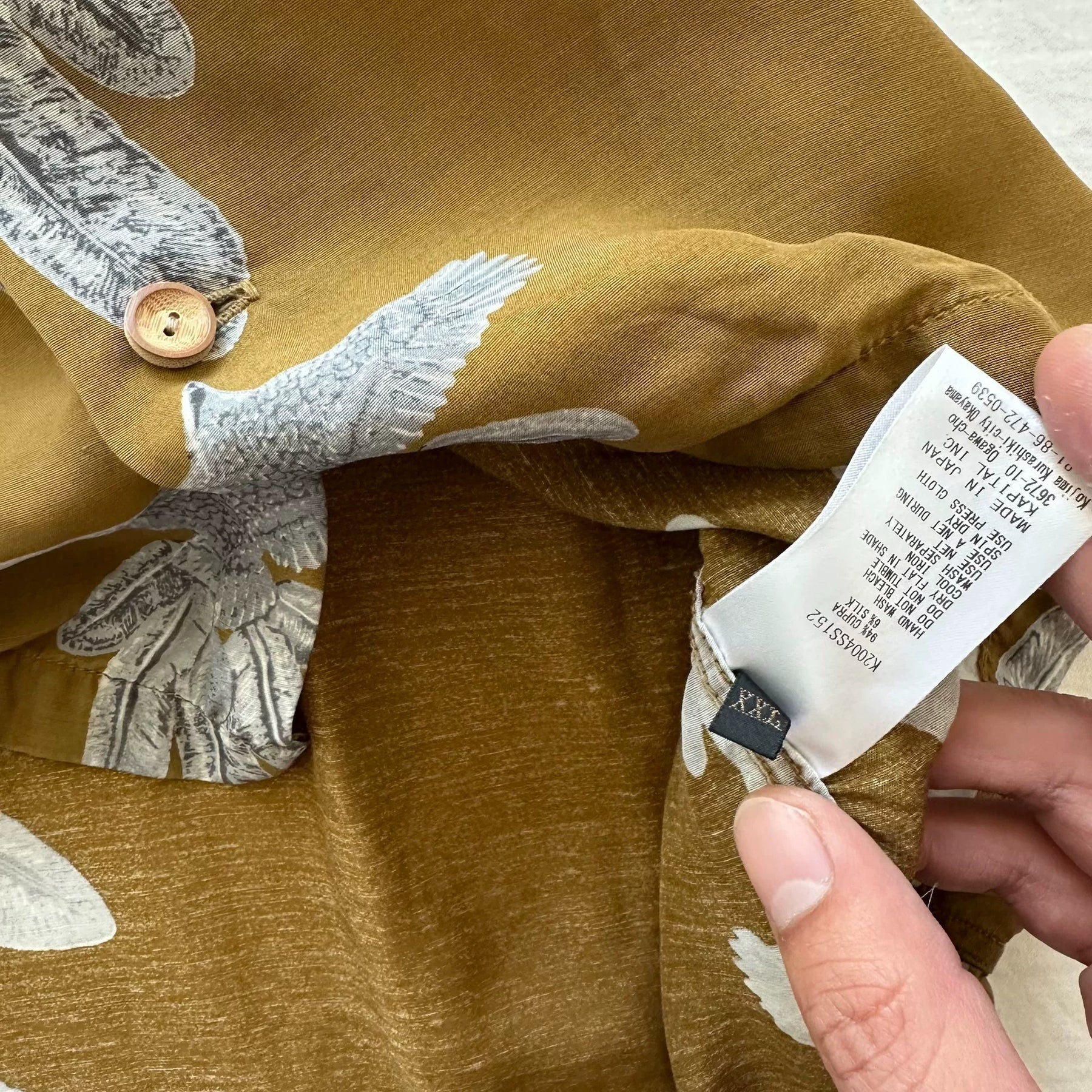 Kapital Eagle Feather Aloha Shirt