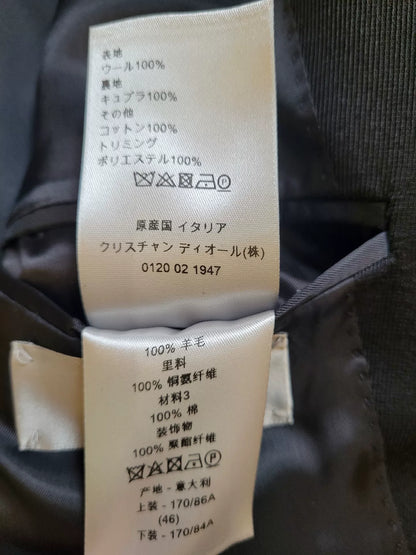 Dior Homme Bee Embroidered Suit Jacket