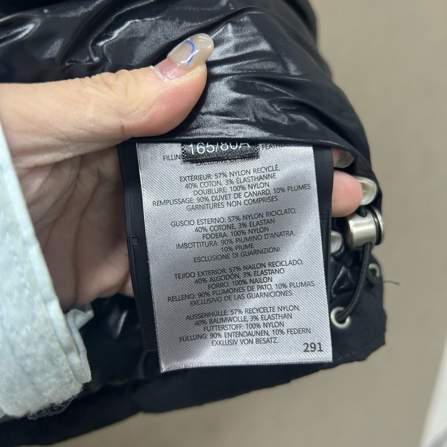 Moose Knuckles Black Down Vest Size S