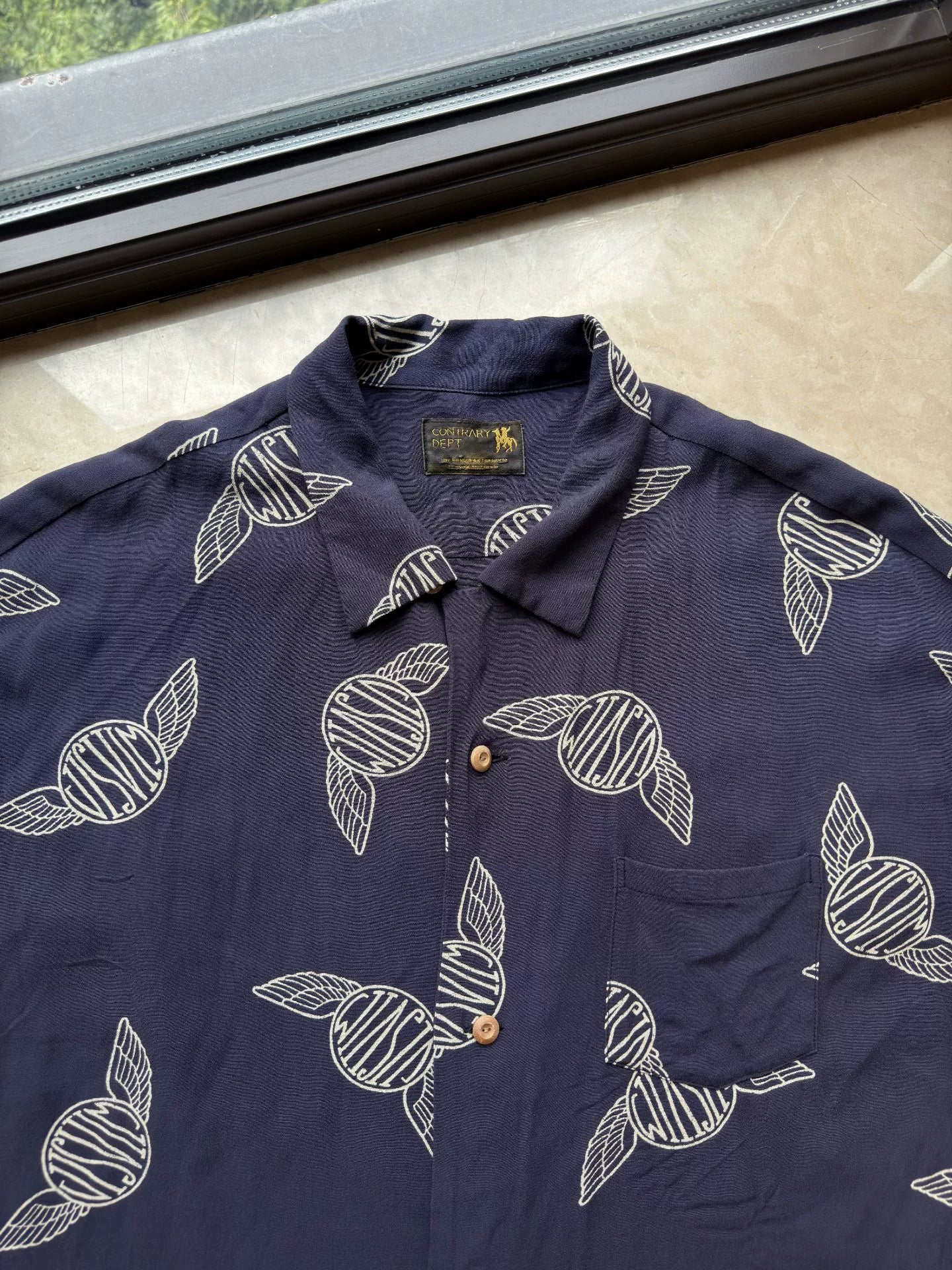 VISVIM CONTRARY DEPT Military Short Shirt