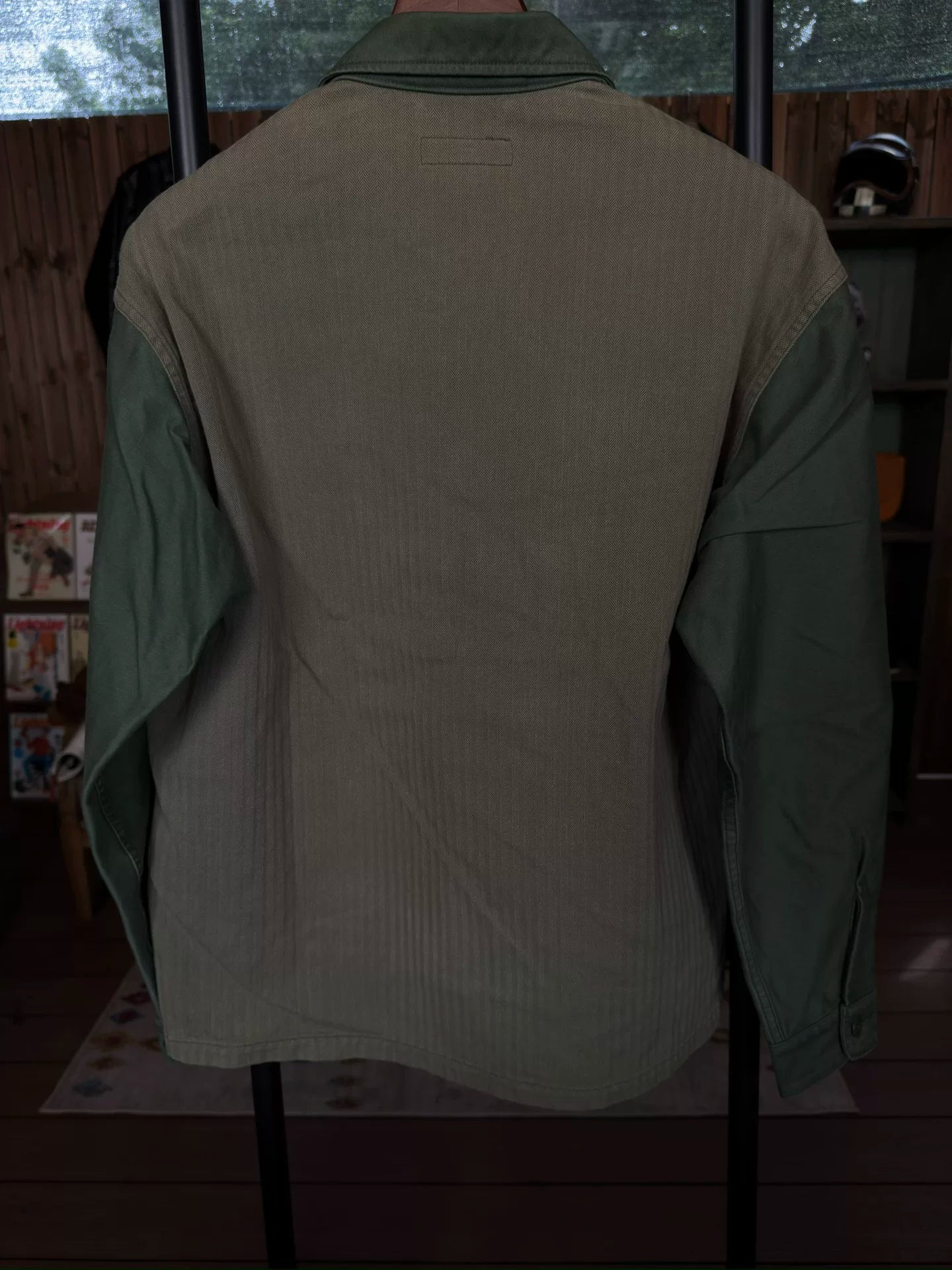 Nigel Cabourn Military Green Cargo Shirt
