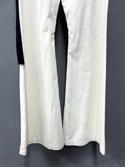 Rick Owens Bolan Bootcut White Jeans